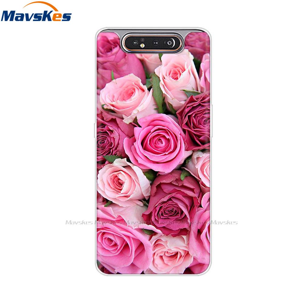 Per Samsung Galaxy A80 Custodia A805 Silicone Morbido TPU Custodia per Telefono Per Samsung A80 2019 A 80 GalaxyA80 A805F A805 SM-A805F/DS Copertura