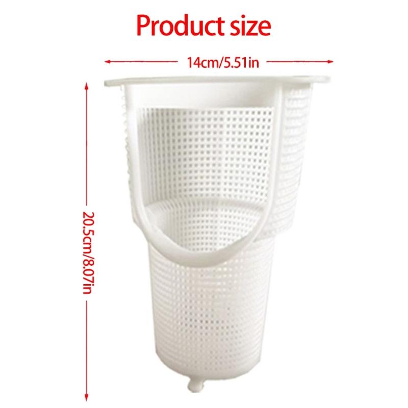 Pool Skimmer Filter Basket Maintenance Equipment Swimming Pool Skimmer Basket Strainer Debris Leaves Collector