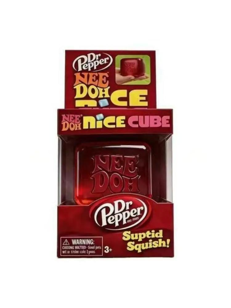 Schylling Needoh Nice Cube Sensory Nice Sicle, kostka proti stresu, která mačká předměty, zmírňuje úzkost a pomáhá soustředit se