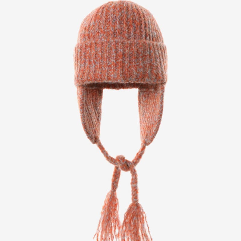 Merci Anne S Knit Ear Cover Beanie_MAAACN1