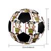 DRAGON BALL Indoor Soccer Ball Colorful Machine Stitched PVC Size 5 Team Training Competition Ready Durable High-Bounce Cool Sports Gift