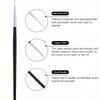 Nail Art Liner Brushes 5Pcs Painting Nail Art Brush Plastic Handle Nail Dotting Drawing Tool for Long Lines, Fine Drawing Sizes 7/9/11/15/25mm
