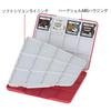 PGRTYOF Card Holds 24 Compatible with Game Cartridge Organizer Pouch 3DS/DS Case, Cards, NS/3DSXL/2DS/2DSXL/DSi, (Red)