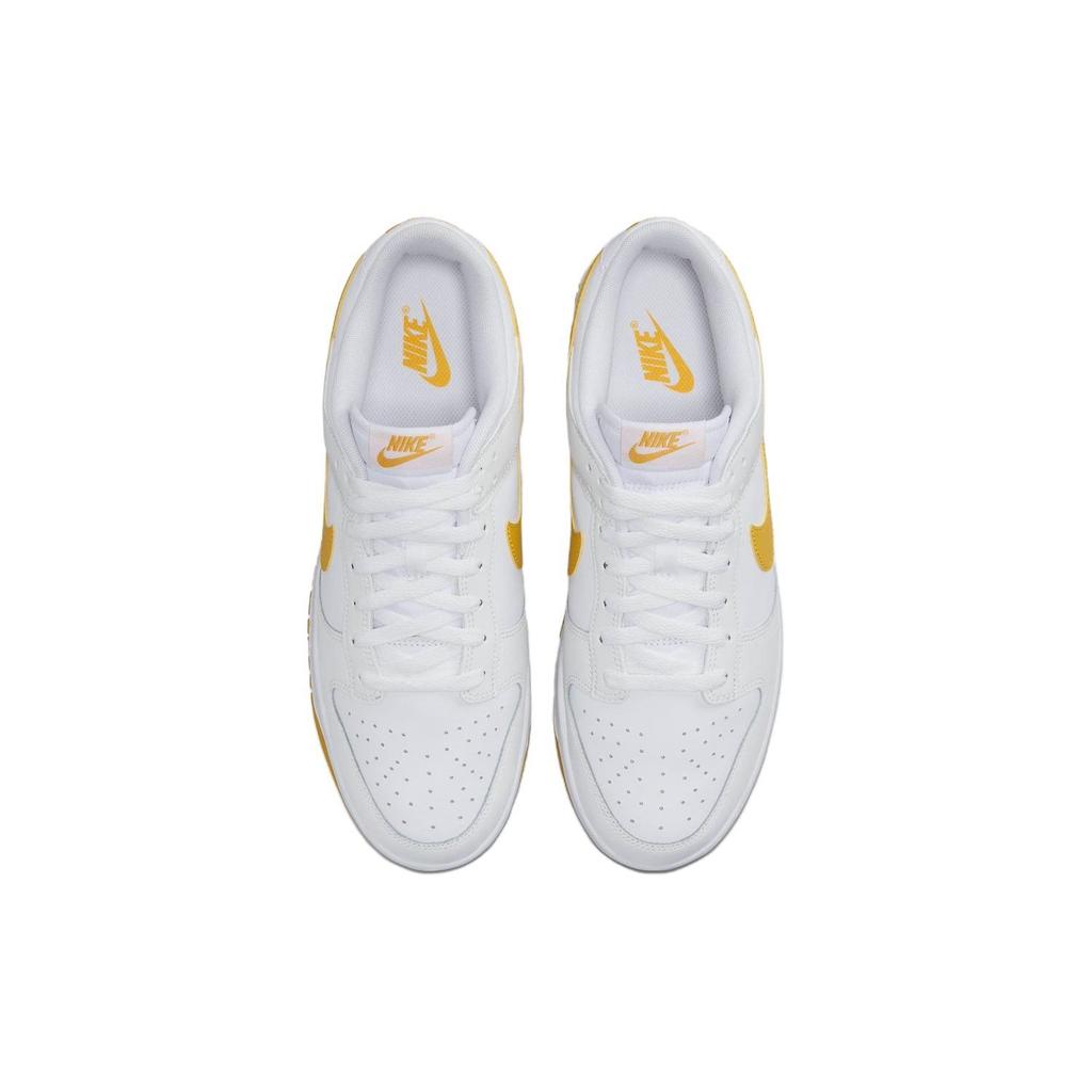 Nike Dunk Low White University Gold Men Sneakers Summit-White DV0831-110