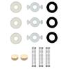 Trumpet Repair Set Trumpet Repair Part, Including Trumpet Valves Guide Felt Washer Water Key Cork Trumpet Valves Spring