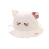 Polka Dot Cat Bow Baby Sun Hat - Adorable Spring/Summer Protection for Little Princess