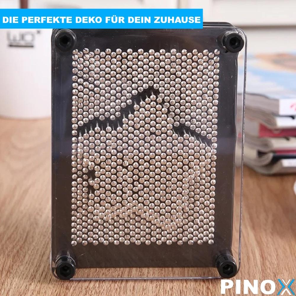 PINOX Pinart 3D Nagelbild Pinpression Nagelbrett Metall Retrospiel Deko