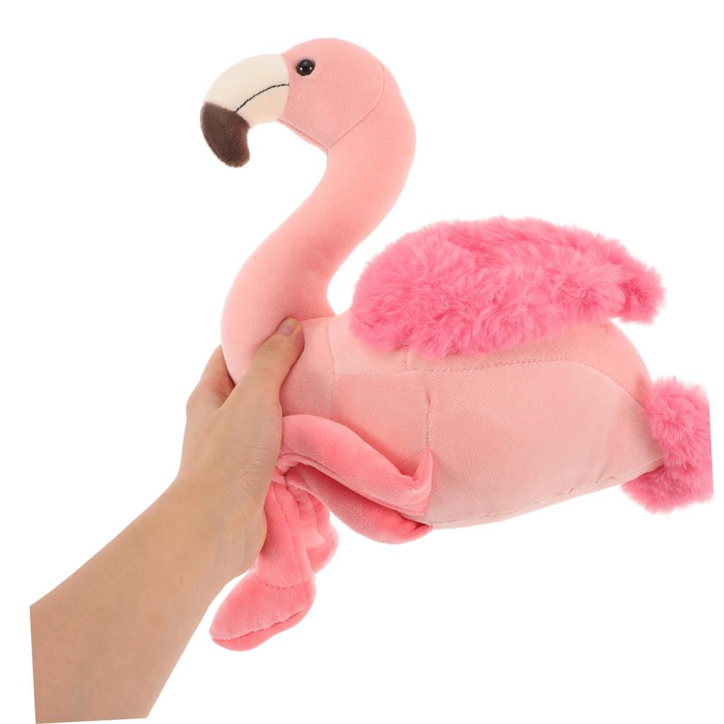 Flamingo Toy, Flamingo Stuffed Animal Plush Toy for Women and Babies, Quirky Pillow, Short, OUNONA