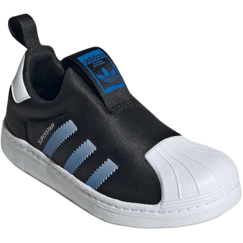 Adidas Originals Superstar 360 Comfortable Versatile Low-Top Kids Skate Shoes Kids Sneakers Black KI8791