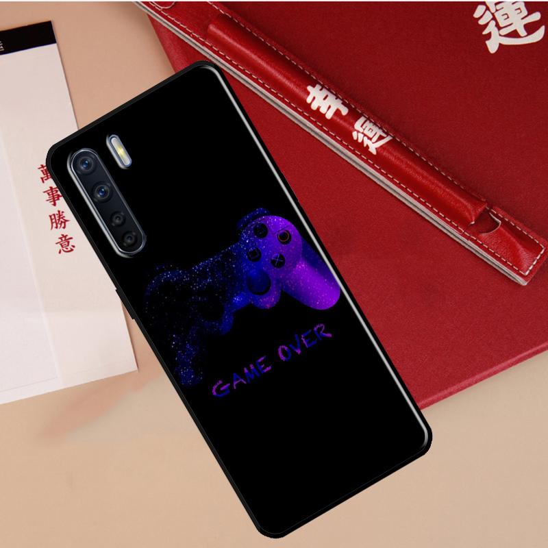 Cool Gaming Controller Case For Oppo A78 A38 A80 A60 A40 A18 A98 A58 A96 A76 A16 A94 A74 A54 A15 A17 A57 A77 A5 Pro