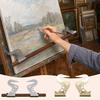 Puente de Soporte de Mano para Artista, Soporte de Madera para Pintura con Barra, Reposamanos Ajustable para Dibujo en Lienzo, Accesorio de Artista para Detalles Finos