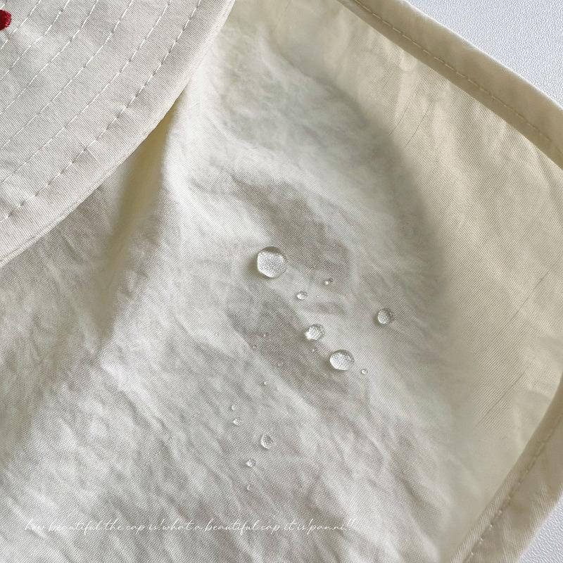 Sommer Dünner Sonnenschutzhut für Kleine Kinder Koreanische Mode Cartoon Nackenschutz Fischerhut 1-4 Jahre Baby Weicher Atmungsaktiver Wasserdichter Hut