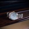 [Timex] Q TIMEX Continental Day-Date Aquamarine Steel Watch 39mm TW2Y35200