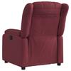 VidaXL Fauteuil Inclinable, Chaise avec Repose-pieds, Siège avec Dossier et Accoudoirs, Meuble de Salle de Séjour, Moderne, 373577