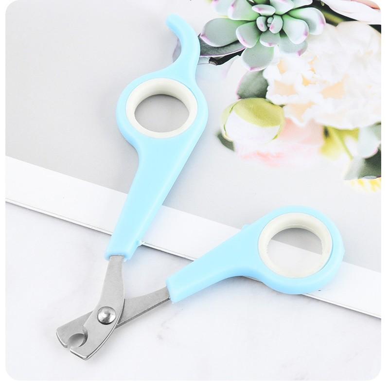 Pet Nail Clippers Stainless Steel Dog Cat Claw Trimmer Small Animal Grooming Scissors for Squirrels Paw Care Cutting Tool