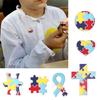 6 Pcs/Set Autism Awareness Pins Enamel Pins Autism Puzzle Brooches for DIY Hats