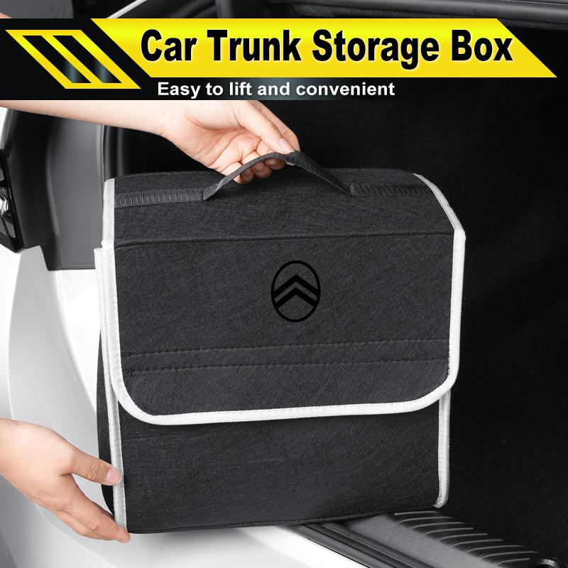 Car Trunk Storage Box Organizer Foldable Stowing Container Bag For Citroen C4 C3 C5 C1 C2 Berlingo Celysee Cactus Picasso Grand