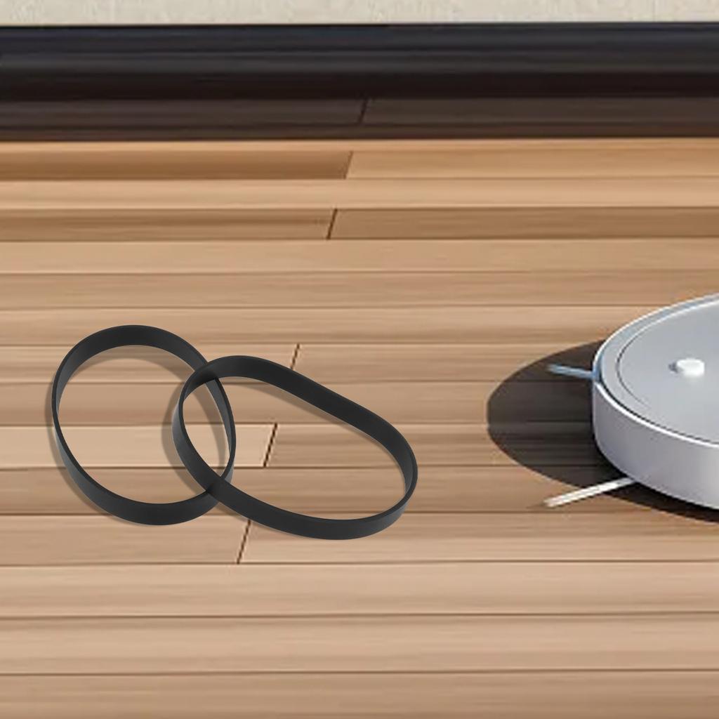 High Quality Belts Vacuum Cleaner 2pcs Black Cleaning