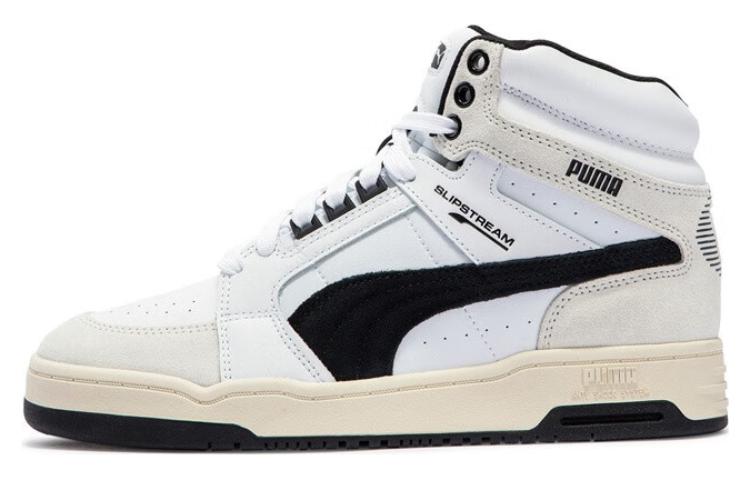 PUMA Slipstream Mid Heritage Black White Gray 386545-03 35.5