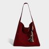Commuting Versatile Retro Tote Bag for Women, Large Capacity 2025 New Model, High-End Fashion Single Shoulder Crossbody Underarm Bag