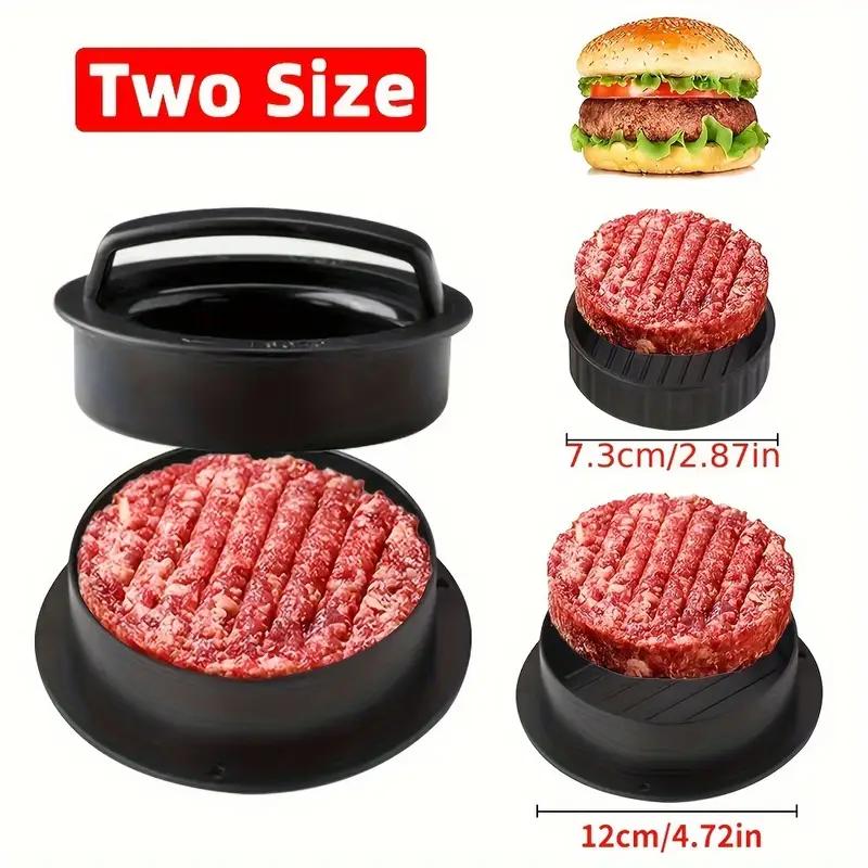 Burger Press Mold & Patty Press Maker 3 in 1 Stuffed Hamburger Patty Maker Perfect for Beef,Chicken Patties-Kitchen Press Tool