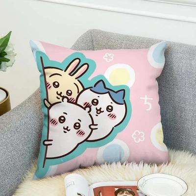 Anime Kawaii Rabbit Pillow Covers Decorative Pillowcase Car Sofa Pillowcases For Pillows Decor Home Cushion Cover Bed 45*45cm