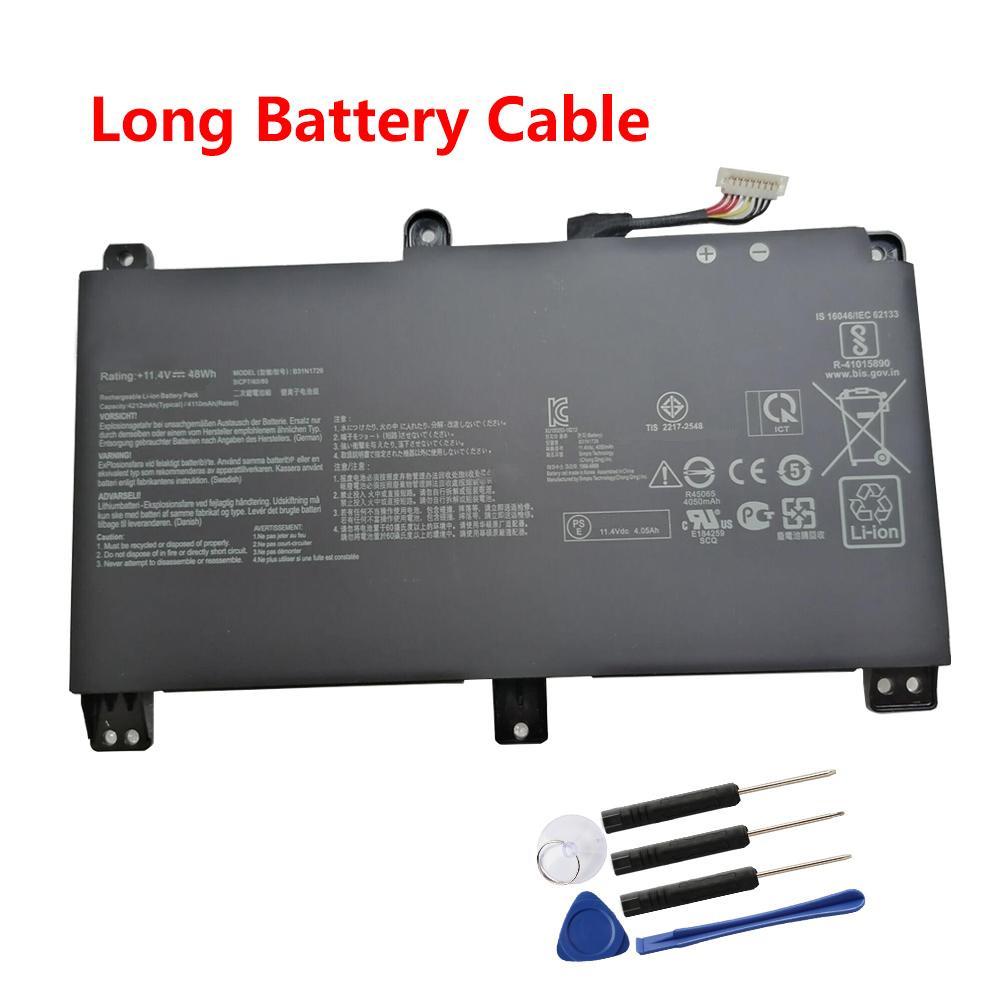 NEUE Ersatzbatterie für ASUS FX86 FX80G FX80GE/GD8750 FX95G FX505G FX504G FX86FE FX86FM FX505 B31N1726 Laptop-Akku 4240mAh