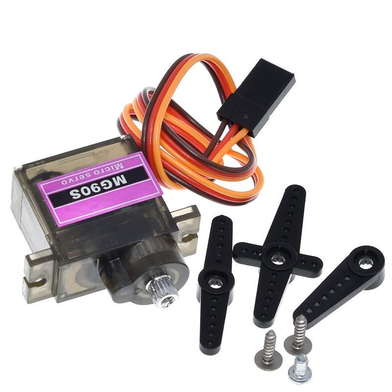 MG90S Metal Gear Servo for 3D450 Electric Helicopter: 180° Swashplate Accessory Pack