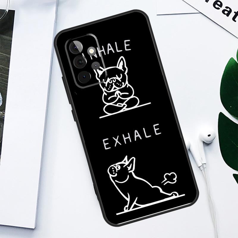 

french bulldog For Samsung Galaxy A06 A05 A16 A54 A34 A14 A55 A35 A15 A53 A33 A13 A22 A32 A52 Phone Case Samsung A12