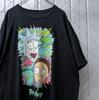 [USED] Great Face, American Comics, Vintage, Anime T-shirt, Rick and Morty, Black