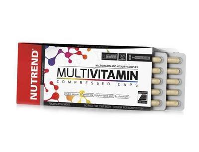Мультивітамінний комплекс, Multivitamin Compressed, 60капс (36119009)