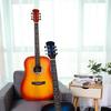 41" Round Cutaway Folk Guitar - All Linden Wood