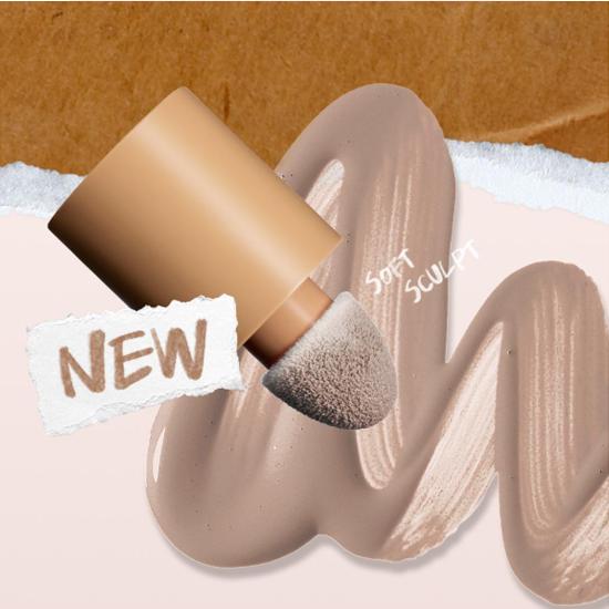TOOQ Water Cream / Liquid Cream Watercolor Blush Cheek Contour Stick 10 colors NEW [W10 Soft Sculpt]