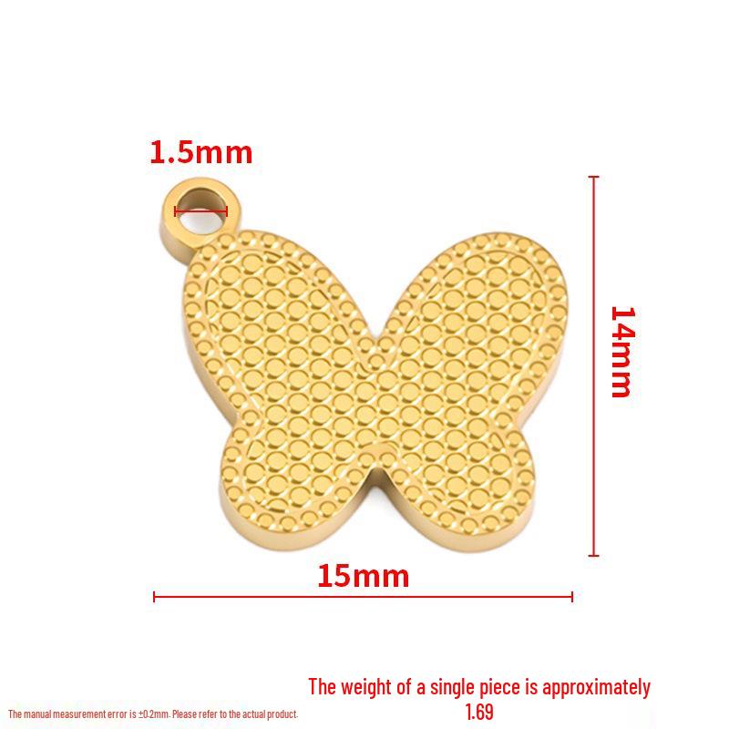 Korean Style Cute Stainless Steel Pendant for DIY Necklace or Bracelet