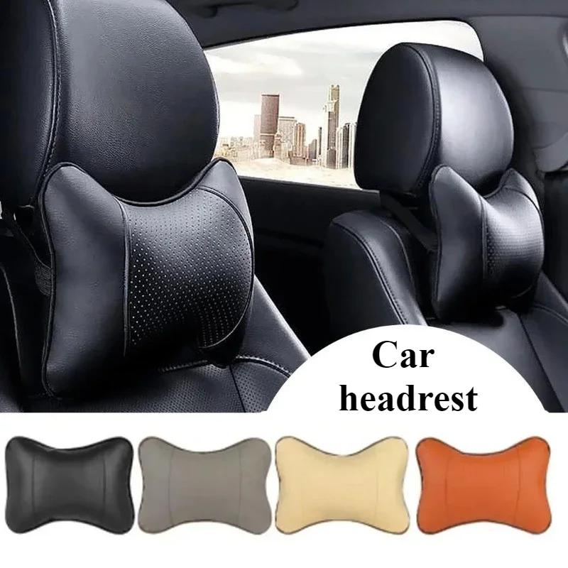 Car Neck Pillows 1pc Universal Head Support Protector Car Headrest Backrest Cushion Car Seat Neck Protector Pillow