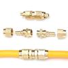High Pressure Quick Coupling Connector Copper Copper Hose Connector  for Dosing Hose Connection