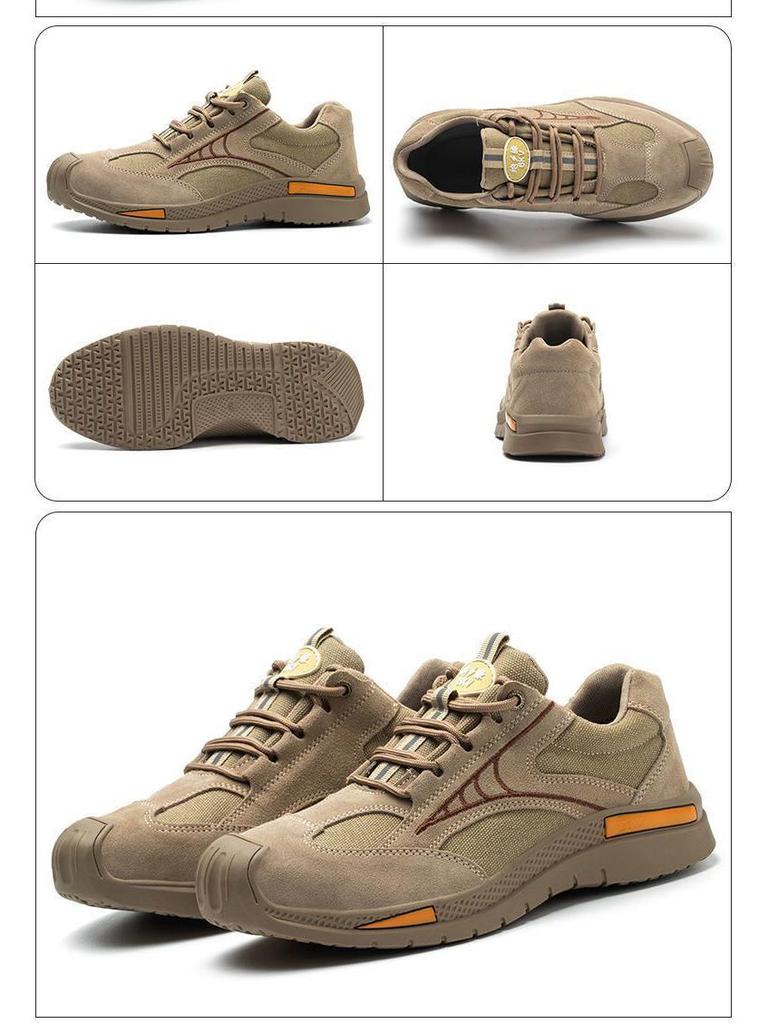 Cross-Border Protective Electrician Safety Shoes: Anti-Smash, Anti-Puncture, Insulated, Breathable, Anti-Odor, Slip-Resistant.