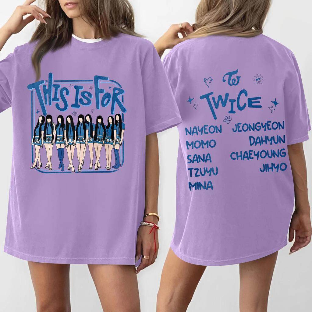 Top Tricou cu Mânecă Scurtă Imprimat cu Gât Rotund pentru Femei