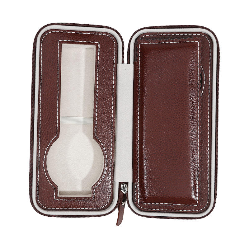 2025 New 2/4/8 Girds Portable Watch Storage Boxes Organizer with Zipper Classic Style Multifunctional Watch Display Box