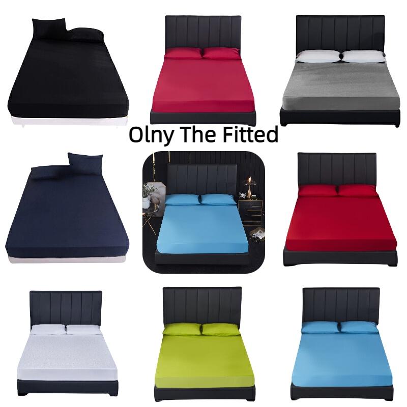 Spring Asia Textile Waterproof Bed Sheet Cover Hotel Solid Color Fuzzy Baby Urine-proof Mattress Protector