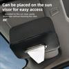 Leder Auto Taschentuchbox Minimalistische Sonnenblenden-Taschentuchbox Langlebige Taschentuch-Aufbewahrungsbox Auto Innenraum