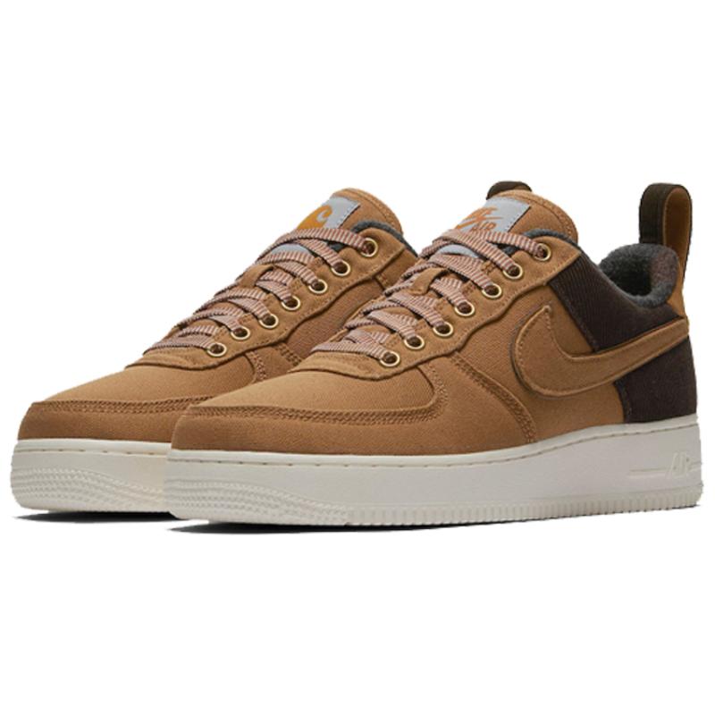 Nike Air Force 1 Low Carhartt Wip Ale Brown Sneakers AV4113-200