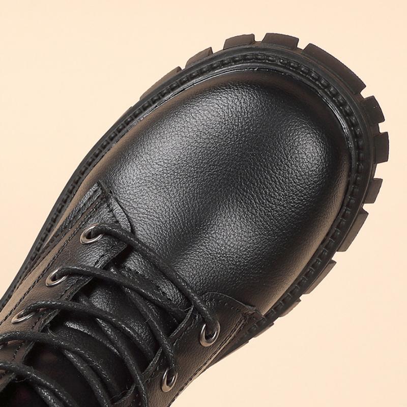 Girls' leather short boots autumn and winter Korean version fashionable princess boots, middle-aged girls' single boots, children's Martin boots