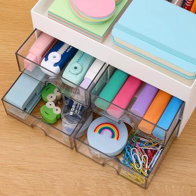 Desktop Storage Box, Drawer Cabinet, Student Stationery Sorting, Desk Miscellaneous Storage Rack