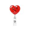 New Style Cute Cartoon Retractable Nurse Badge Reel Clip Badge Holder Students Doctor ID Card Holder Keychain Gift