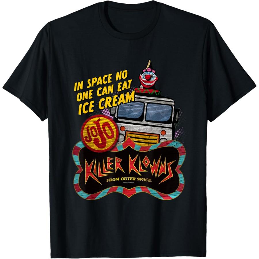 Killer Klowns from Outer Space Jojo Ice Cream Truck T-Shirt XXXXXL чёрный