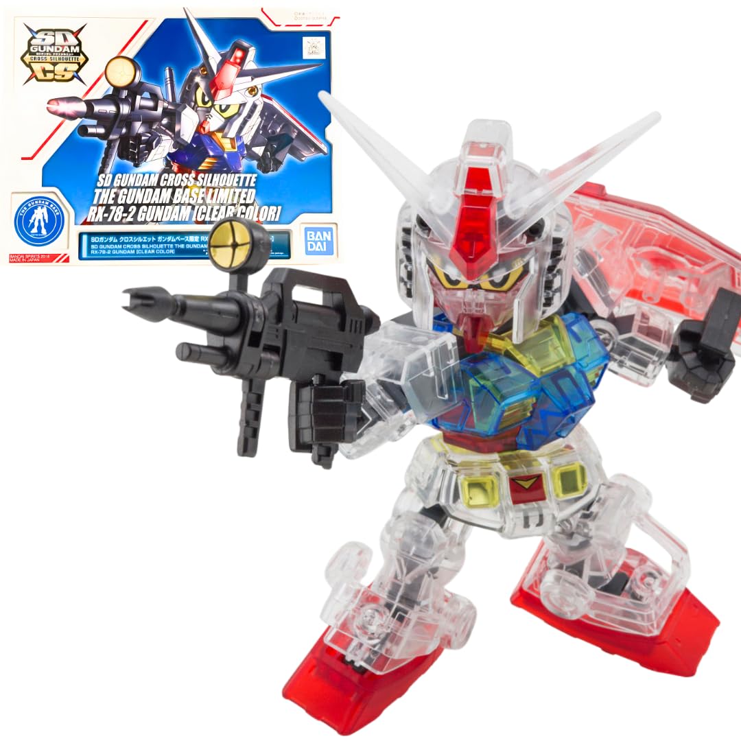 SD Gundam Cross Silhouette Gundam Base Exclusive Gundam RX-78-2 [Clear Color]