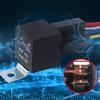 80A/60A 50A/30A 12V Waterproof Automotive Relay With Socket 5-Pin Relay Switch For Marine Automotive Fan Multi-purpose Relay Kit Relays 5