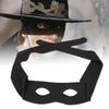 Zorro Black Halloween Eye Mask Blindfold Performance Props Supplies Cosplay