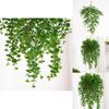 Artificial Eucalyptus Wall Hanging With 5 Fork Round Leaves For Home Decor And Photography Props